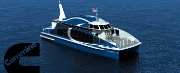 cummins hydrogen fuel cell ferry