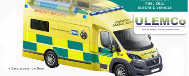 ulemco hydrogen ambulance london