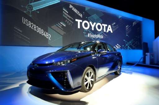 toyota fuel cell components