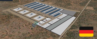 Future hydrogen site of H2U in South Australia could deliver green hydrogen to Germany