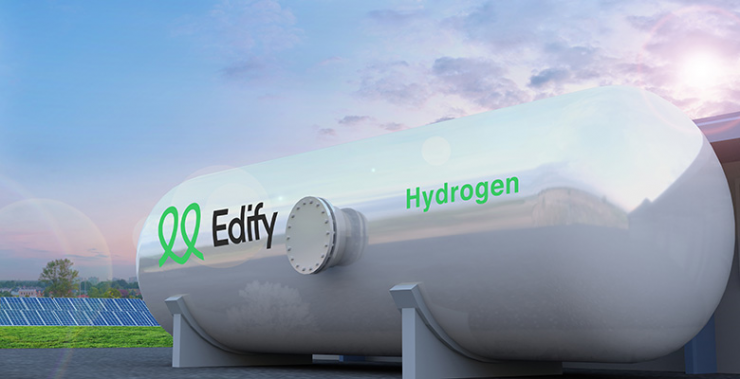 edify green hydrogen facility
