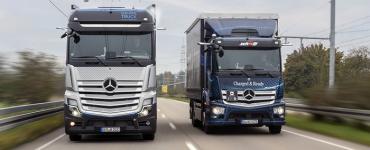 daimler truck fuel cell road