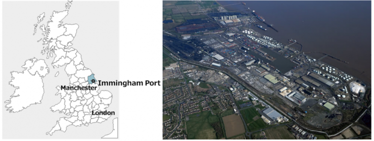 hydrogen immingham port uk
