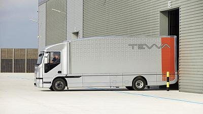tevva hydrogen fue cell truck