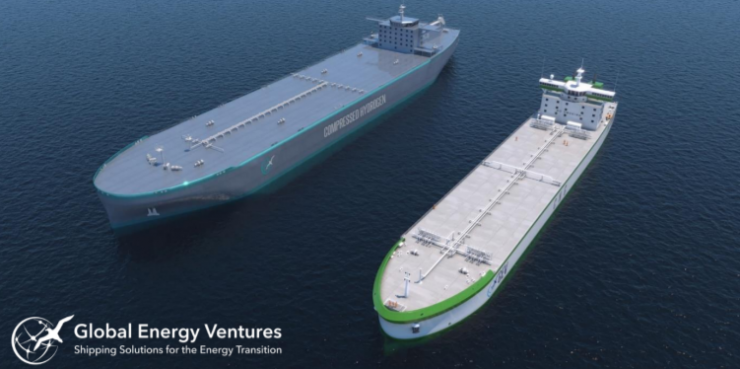 global energy ventures hydrogen ship