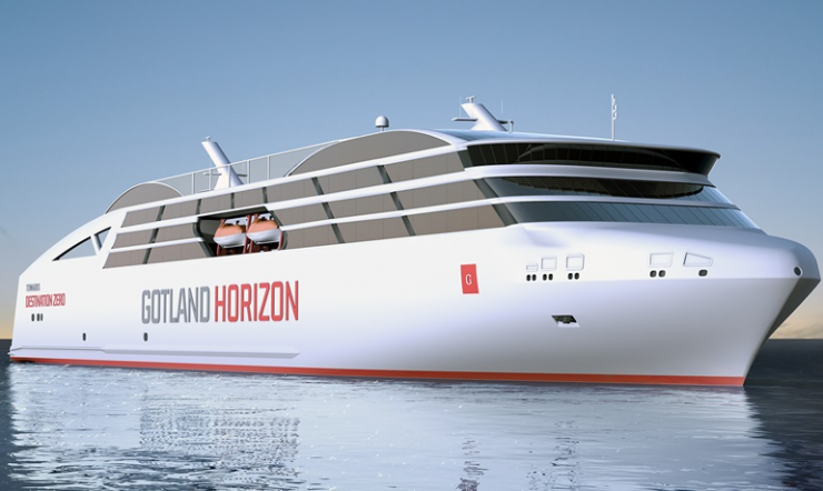 gotland horizon hydrogen vessel
