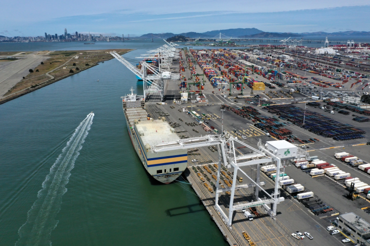 port of oakland fuel cell site