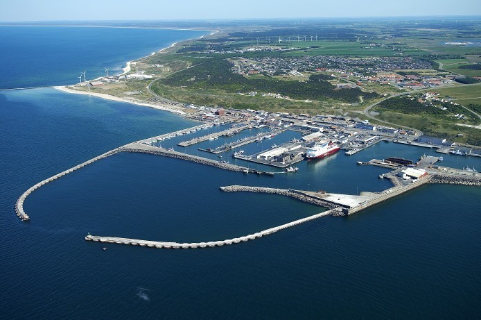 port of hanstholm european energy hydrogen
