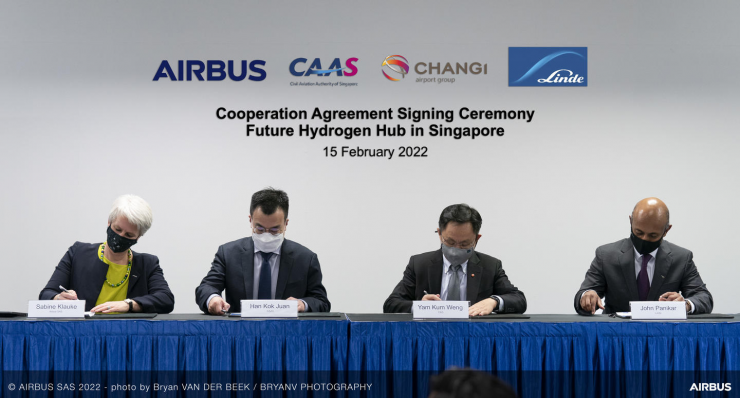 airbus hydrogen hub singapore