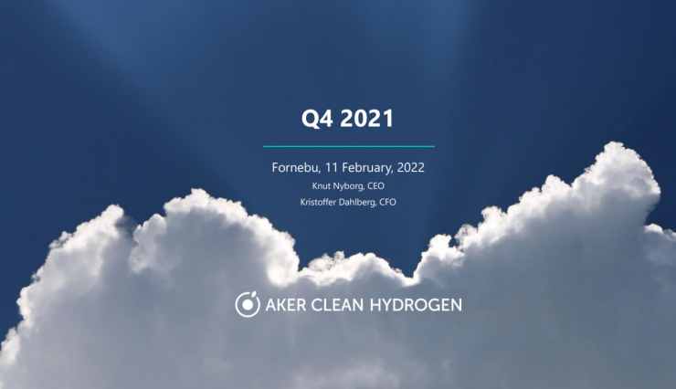 aker clean hydrogen results