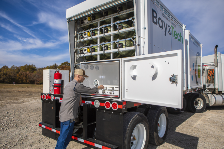 bayotech high-pressure trailers hydrogen transport