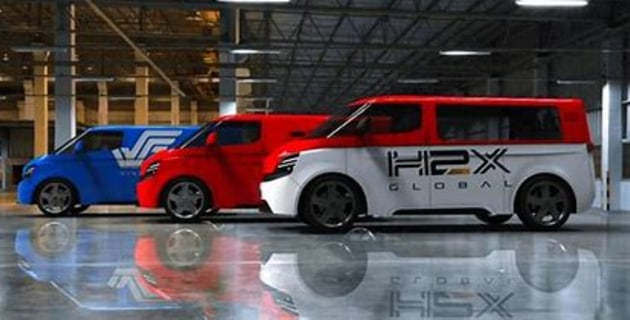 h2x ktm technologies chassis hydrogen fuel cell cars