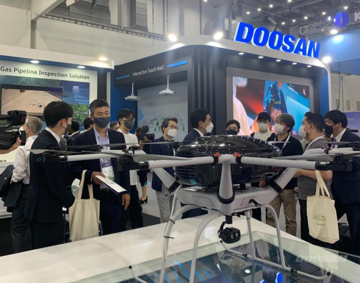 doosan mobility hydrogen drone