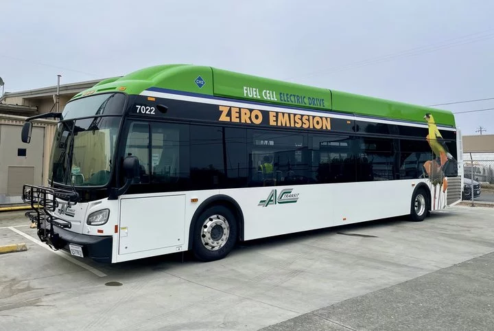 hydrogen buses california