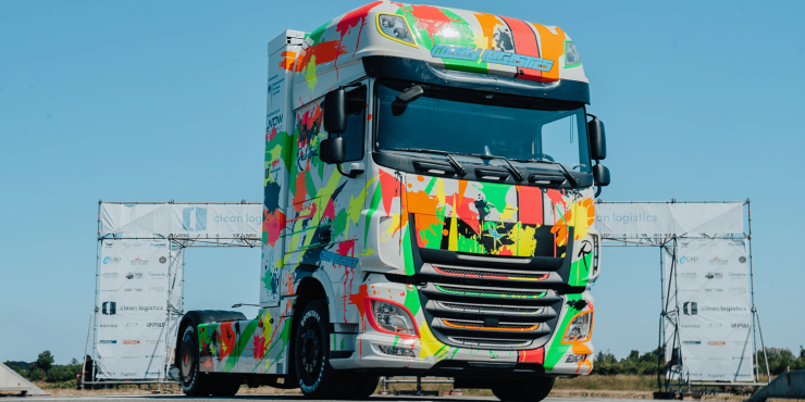 clean logistics hydrogen trucks