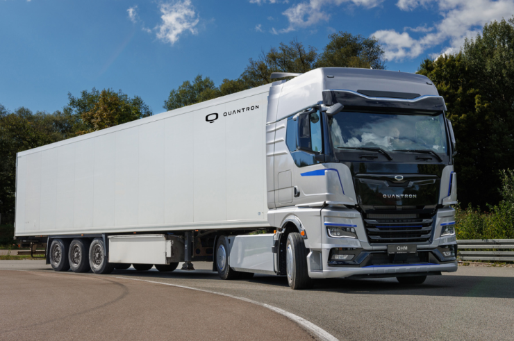 Quantron Hydrogen-Powered Truck