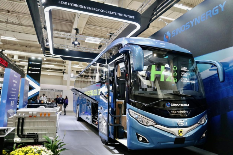 Sinosynergy hydrogen fuel cell coach