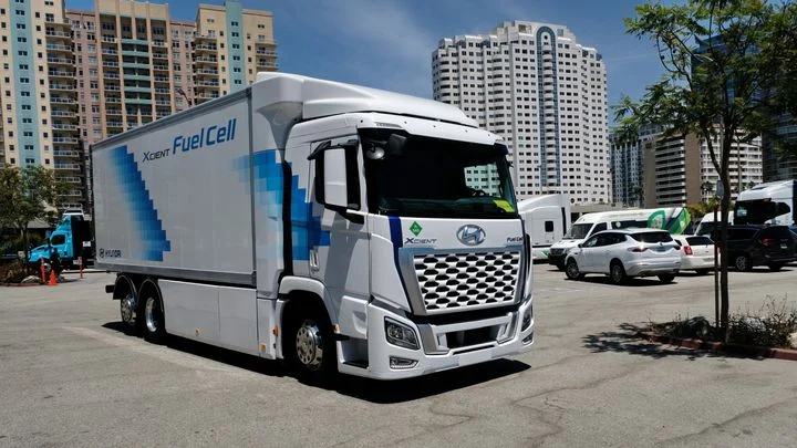 hydrogen fuel trucks