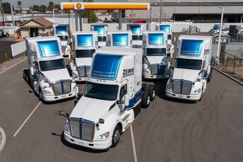 toyota Kenworth fuel cell truck