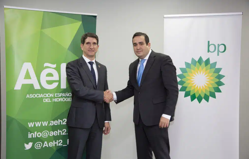 BP se convierte en socio promocional de la Asociación Española del Hidrógeno