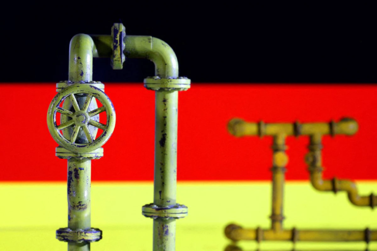germany hydrogen pipeline network