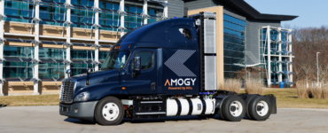 ammonia powered truck Amogy