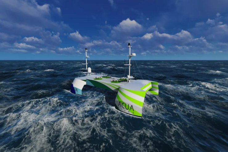 hydrogen-powered shipping project