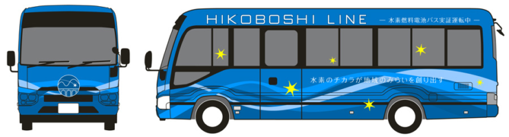 toyota fuel cell bus