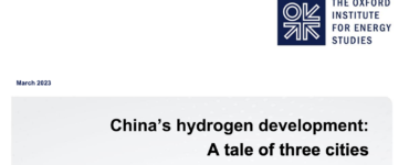 china hydrogen development