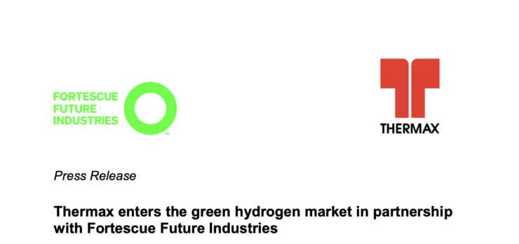 green hydrogen market thermax Fortescue Future Industries