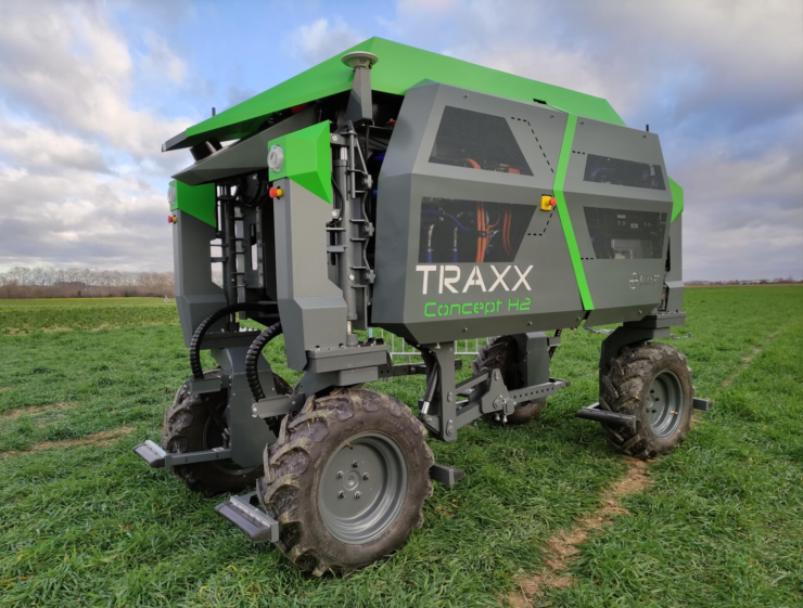 hydrogen tractor TRAXX Concept H2