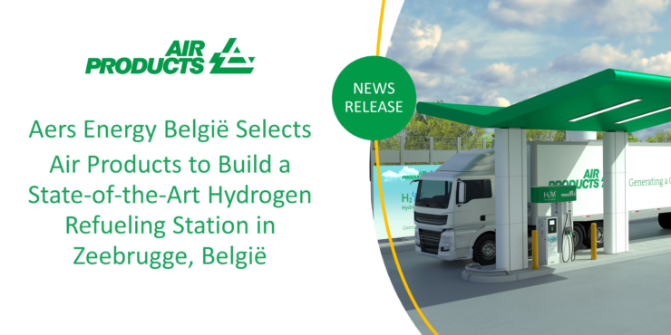 hydrogen refueling station belgium air products