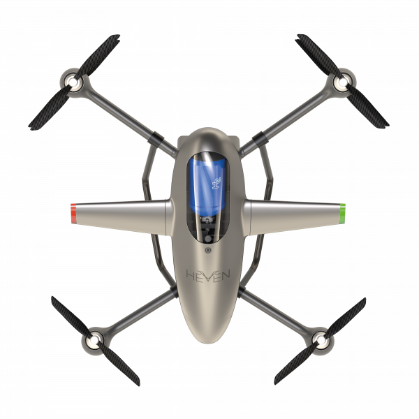 hydrogen powered drones hevendrones