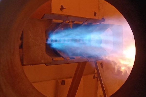 hydrogen duct burner fives