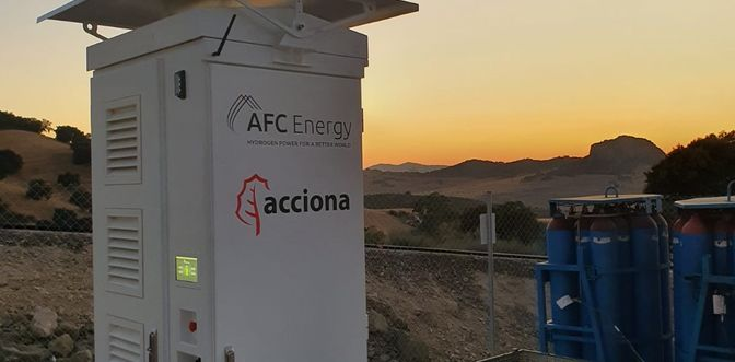 hydrogen fuel cell sector afc energy