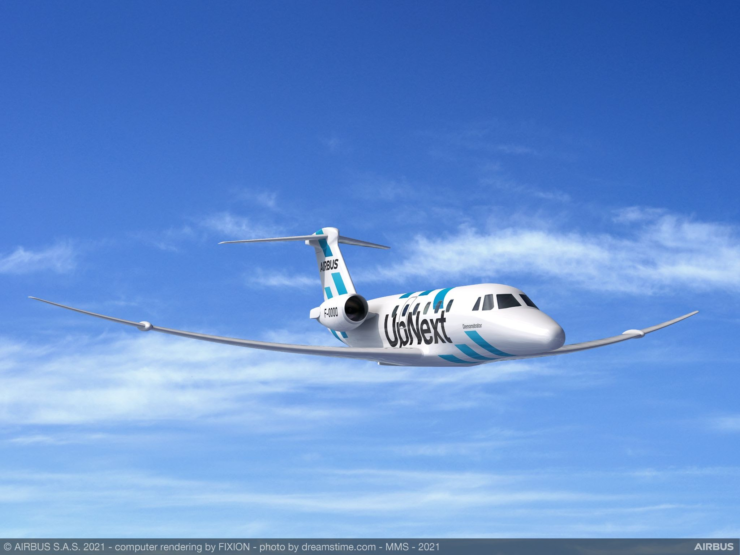 hydrogen fuel cell system airbus upnext
