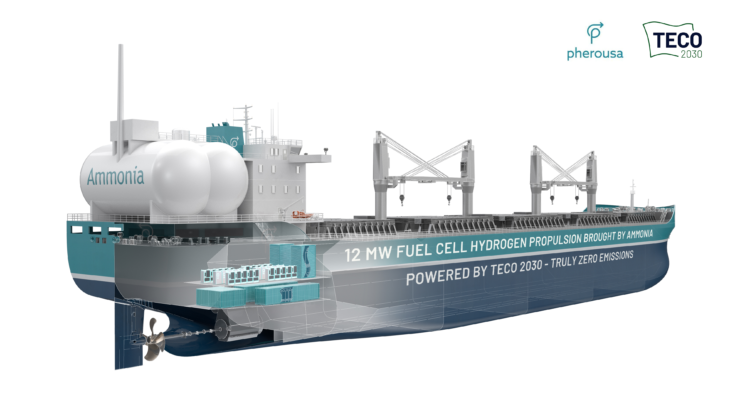 ammonia shipping teco 2030