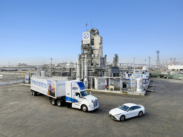 reneweable hydrogen toyota FuelCell Energy