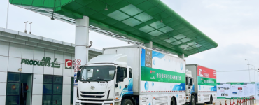 commercial hydrogen fueling station air products