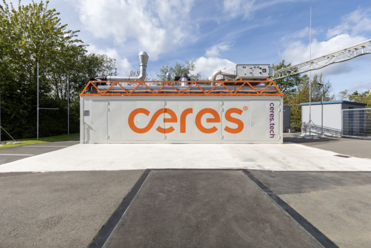 electrolyser commissioning ceres