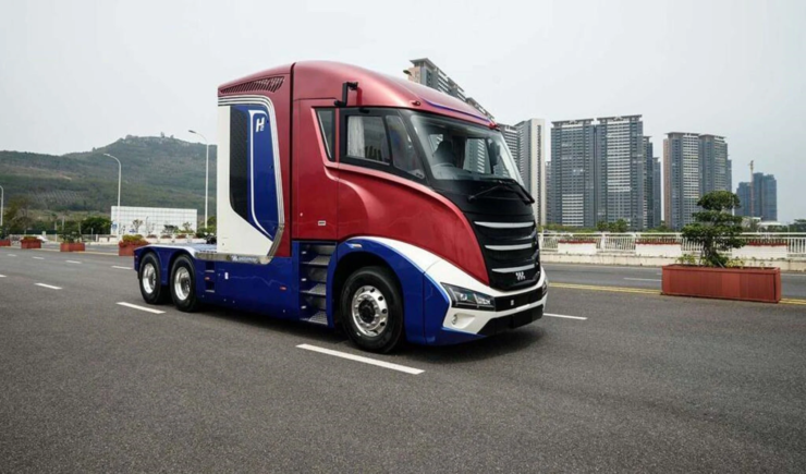 hydrogen truck ballard