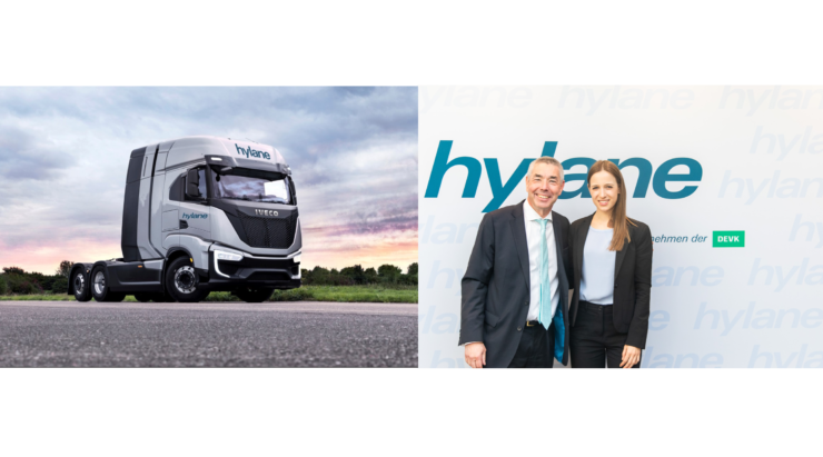 hydrogen trucks iveco hylane