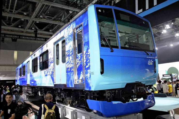 hydrogen fuel cell trains
