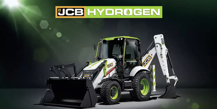 jcb hydrogen-powered loader