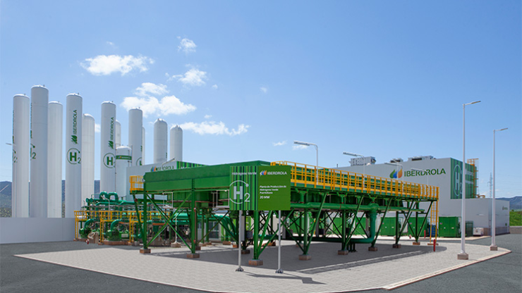 largest green hydrogen plant europe iberdrola