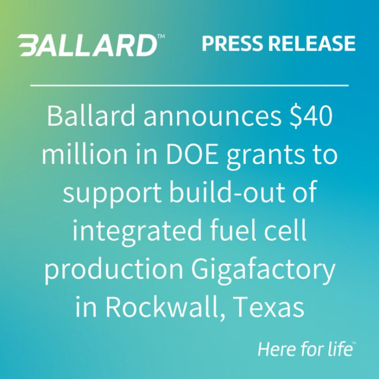fuel cell production texas