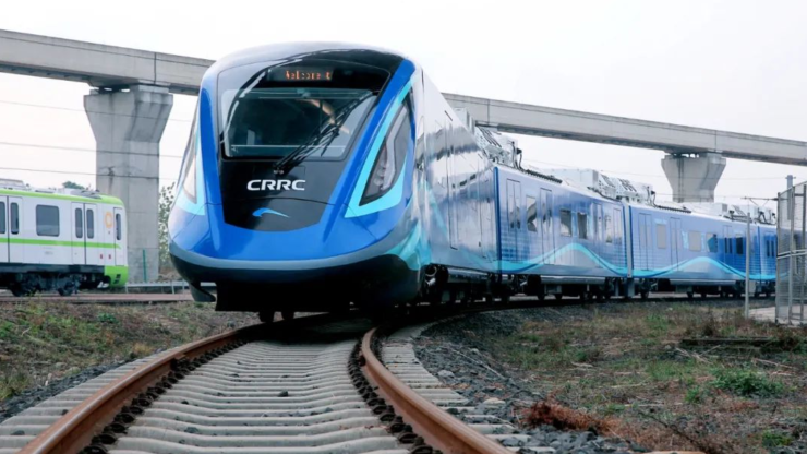 hydrogen urban train testing