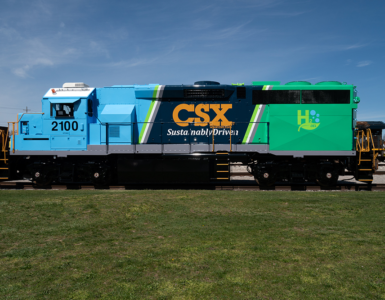 hydrogen-powered locomotive csx