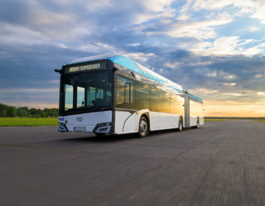 hydrogen-powered solaris buses