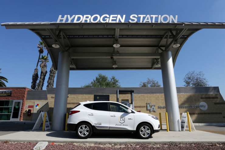 hydrogen station la